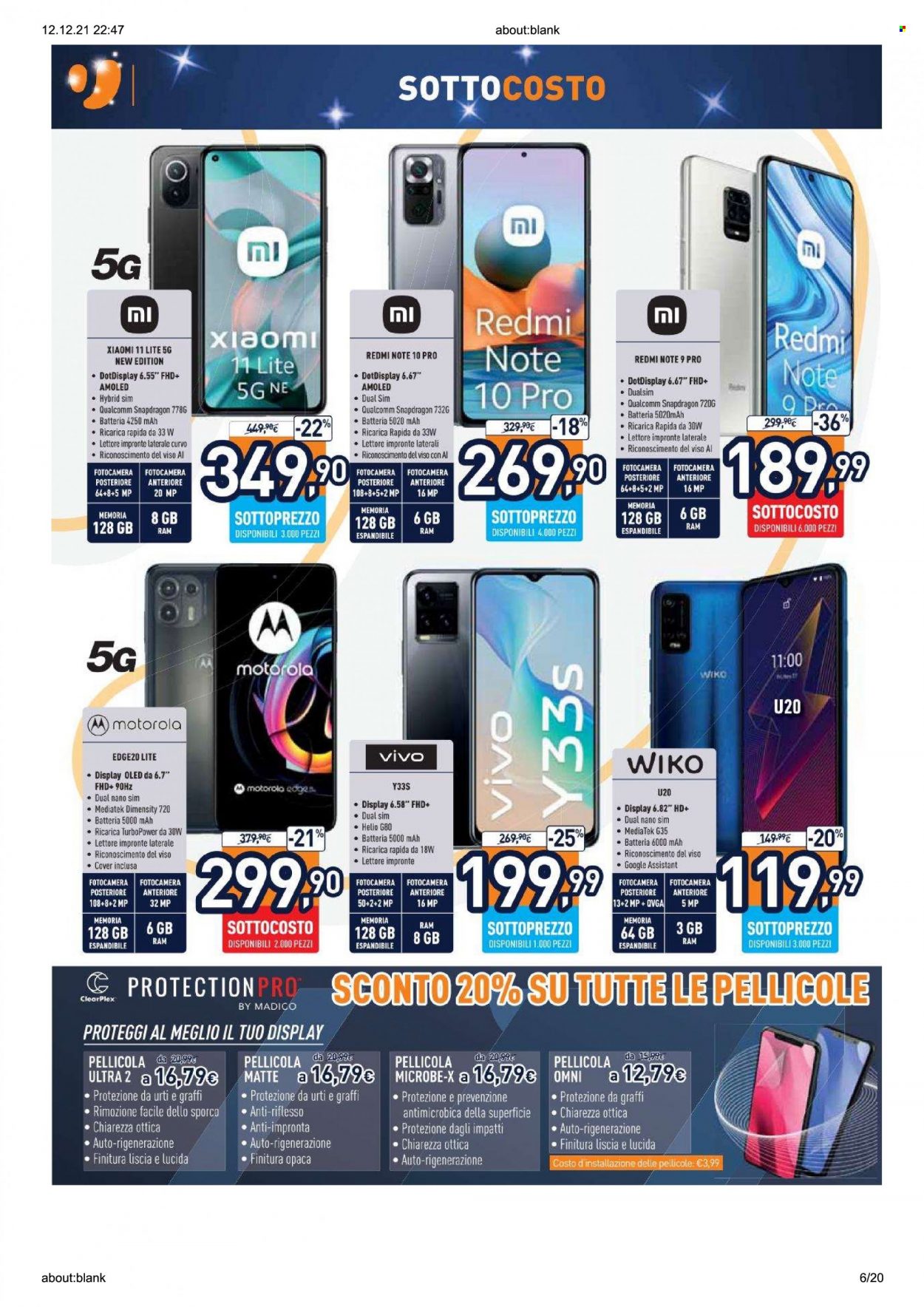Volantino Unieuro - 10/12/2021 - 19/12/2021. Pagina 6