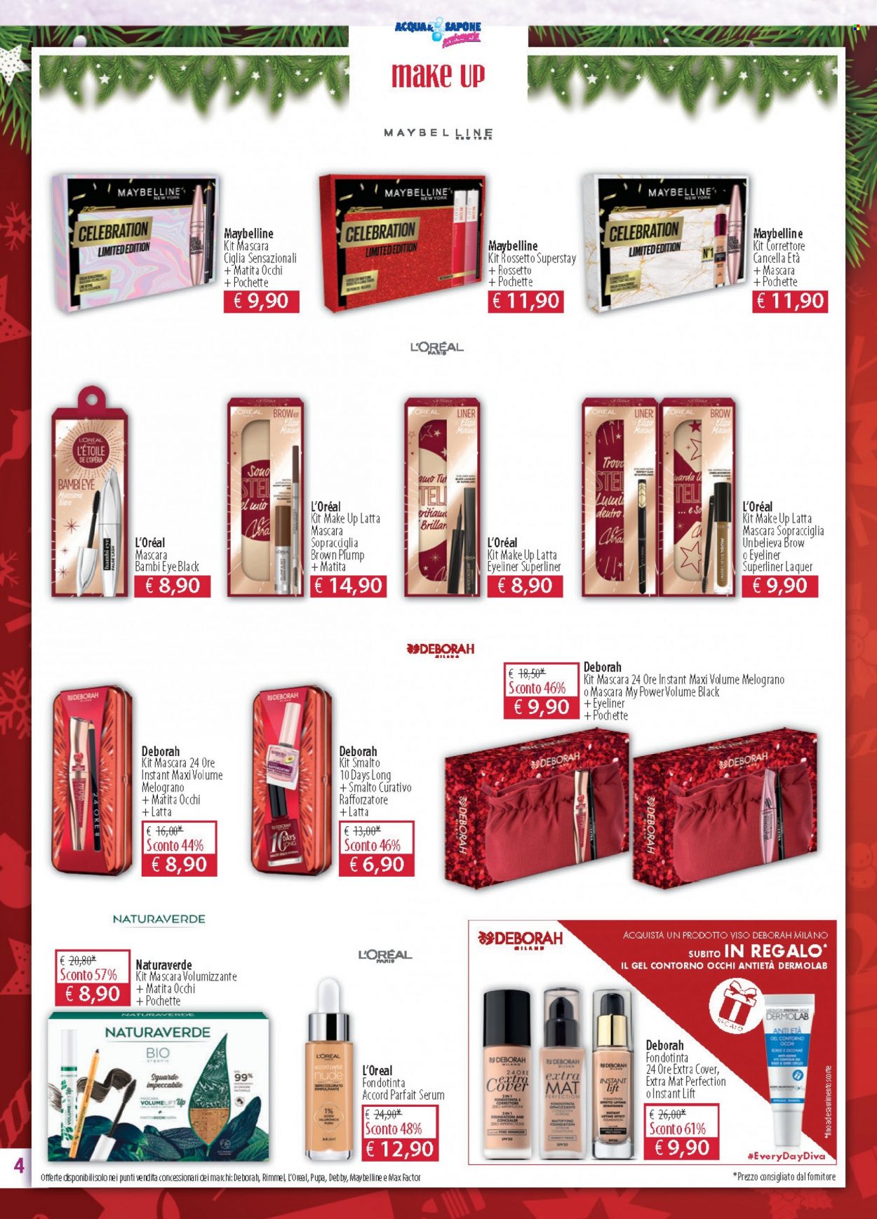 Volantino Acqua & Sapone - 15/12/2021 - 28/12/2021. Pagina 4