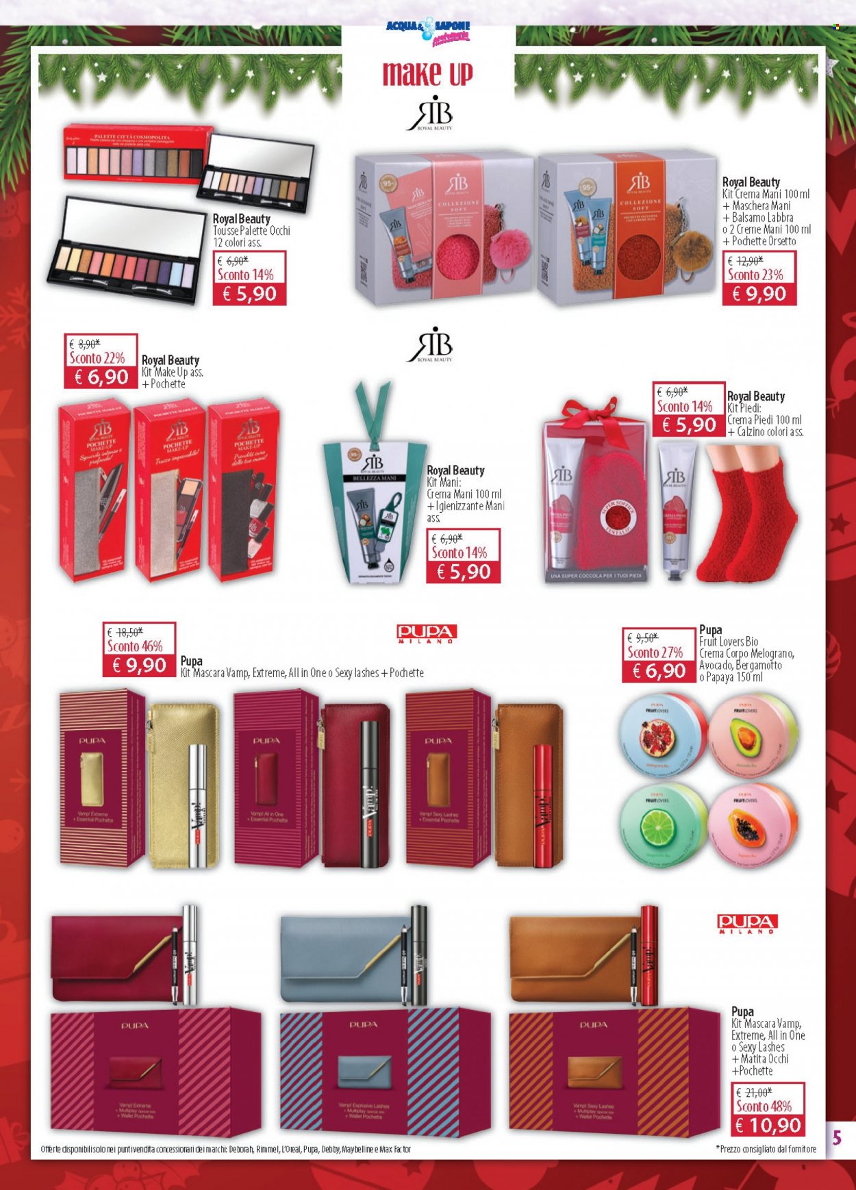 Volantino Acqua & Sapone - 15/12/2021 - 28/12/2021. Pagina 5