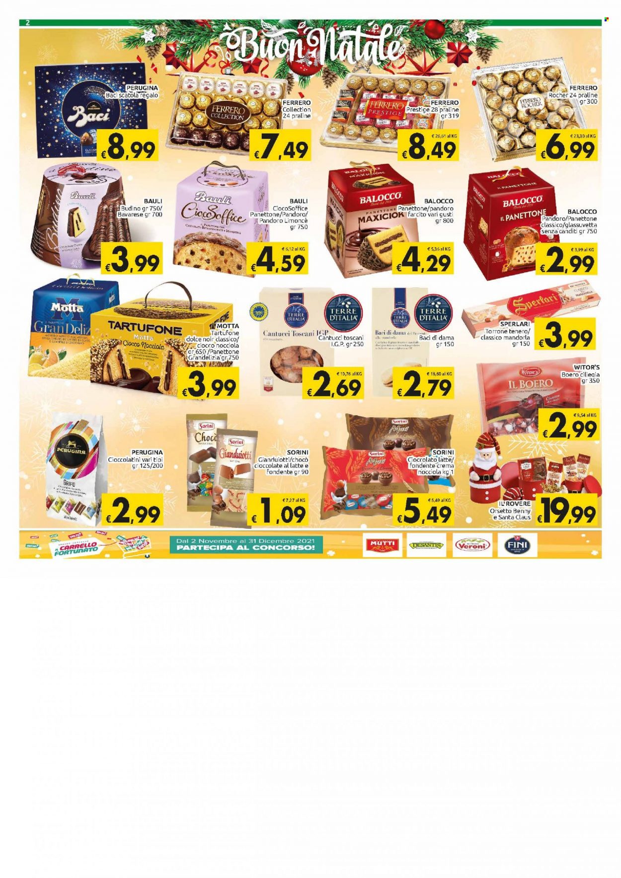 Volantino Carrefour - 9/12/2021 - 26/12/2021. Pagina 2