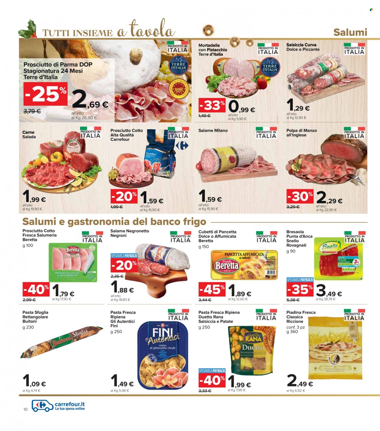 Volantino Carrefour - 14/12/2021 - 26/12/2021. Pagina 10