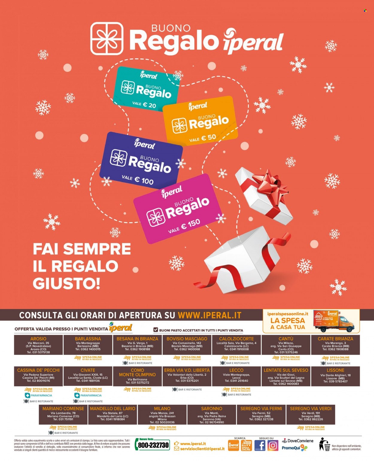 Volantino Iperal - 15/12/2021 - 31/12/2021. Pagina 40