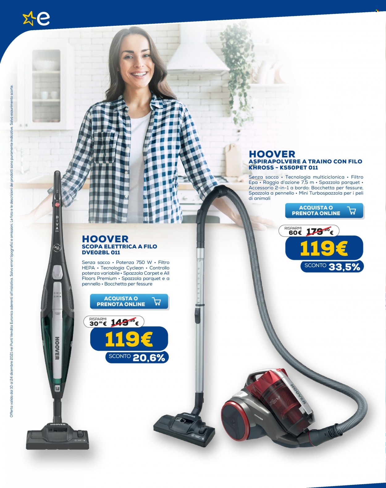 Volantino Euronics - 10/12/2021 - 24/12/2021. Pagina 22