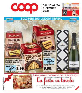 Volantino Coop - 13/12/2021 - 24/12/2021.