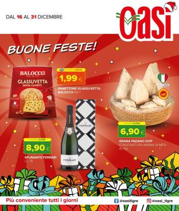 Volantino Oasi - 16/12/2021 - 31/12/2021.