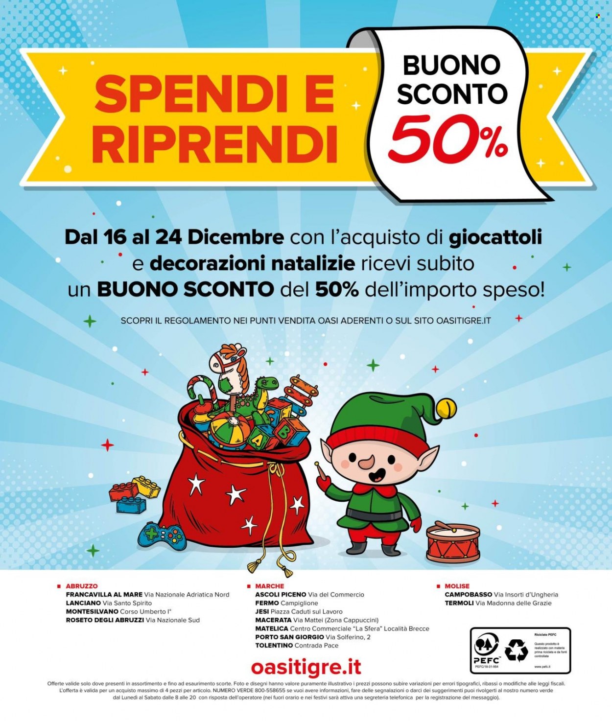 Volantino Oasi - 16/12/2021 - 31/12/2021. Pagina 40