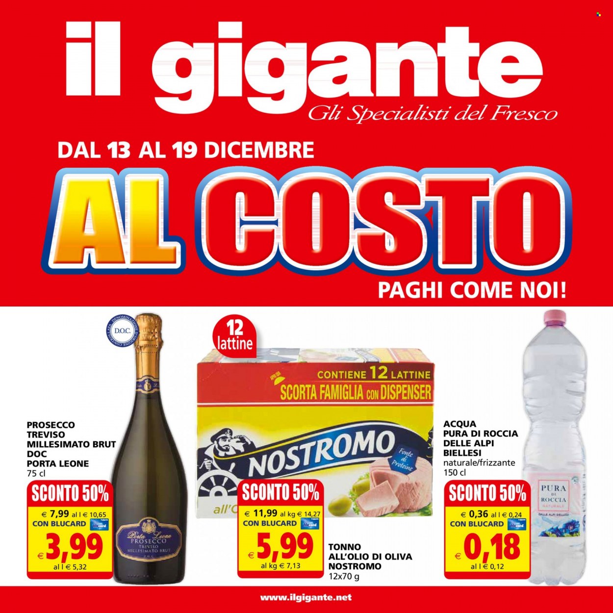 Volantino Il Gigante - 13/12/2021 - 19/12/2021. Pagina 1