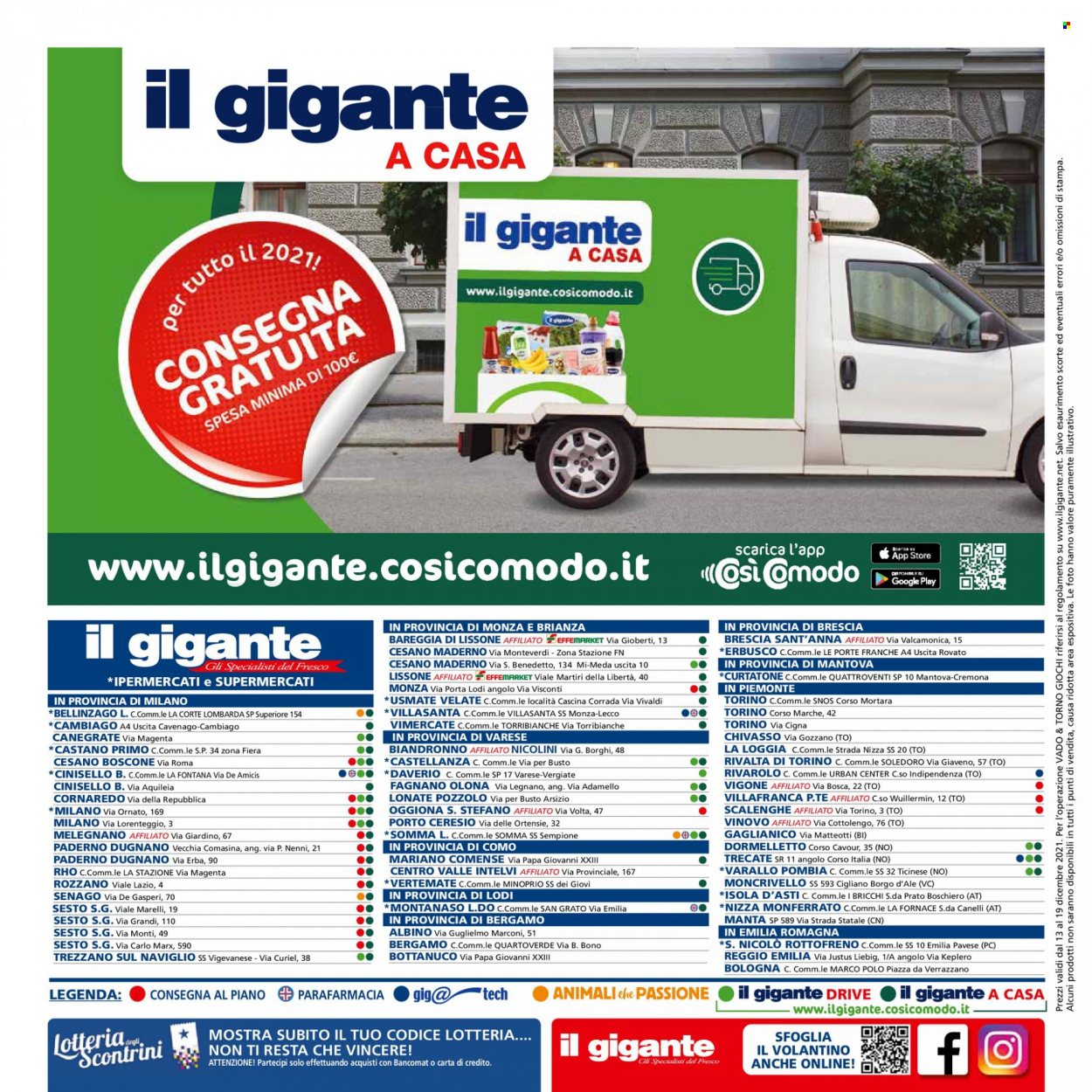 Volantino Il Gigante - 13/12/2021 - 19/12/2021. Pagina 20
