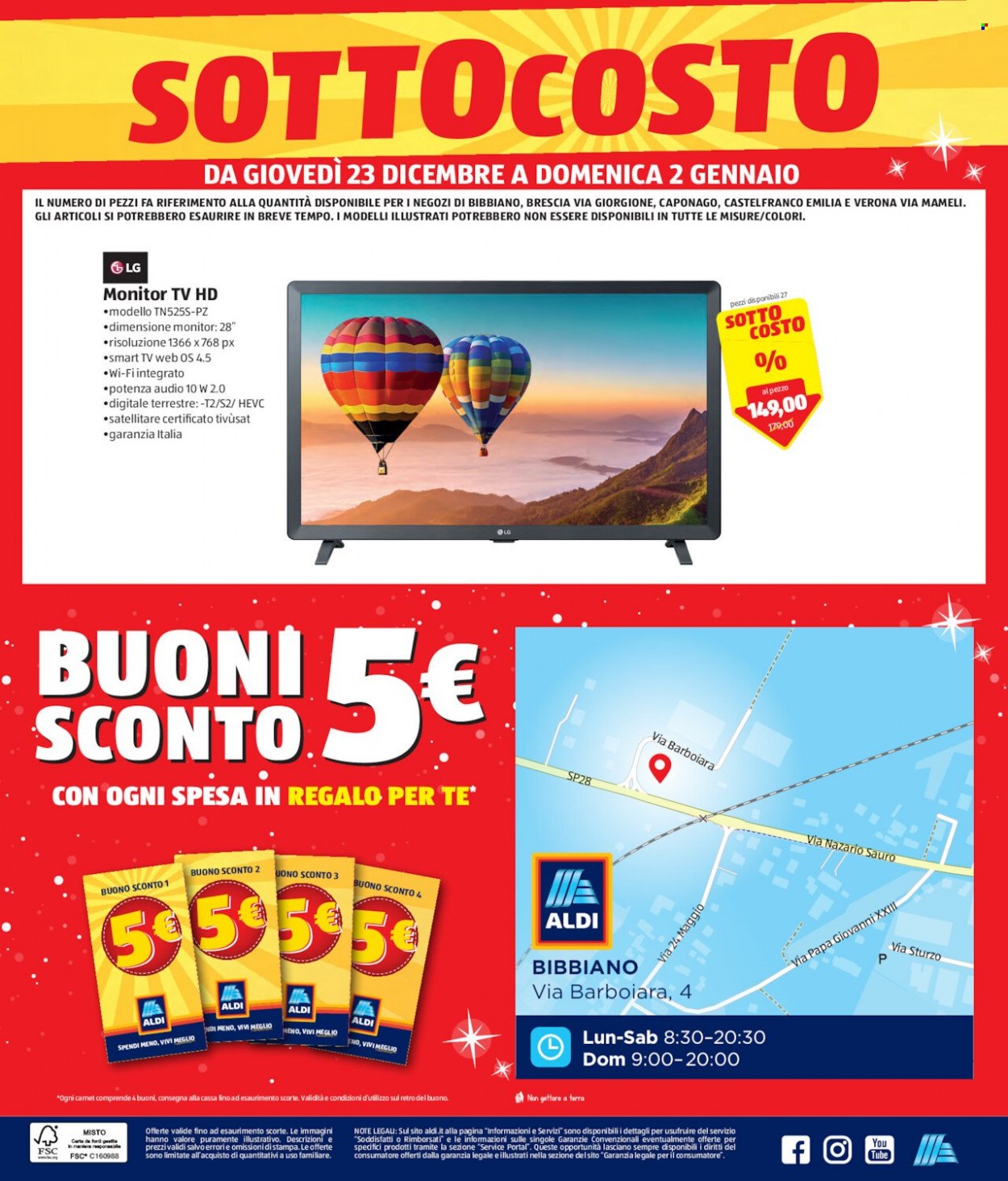 Volantino Aldi - 23/12/2021 - 2/1/2022. Pagina 32