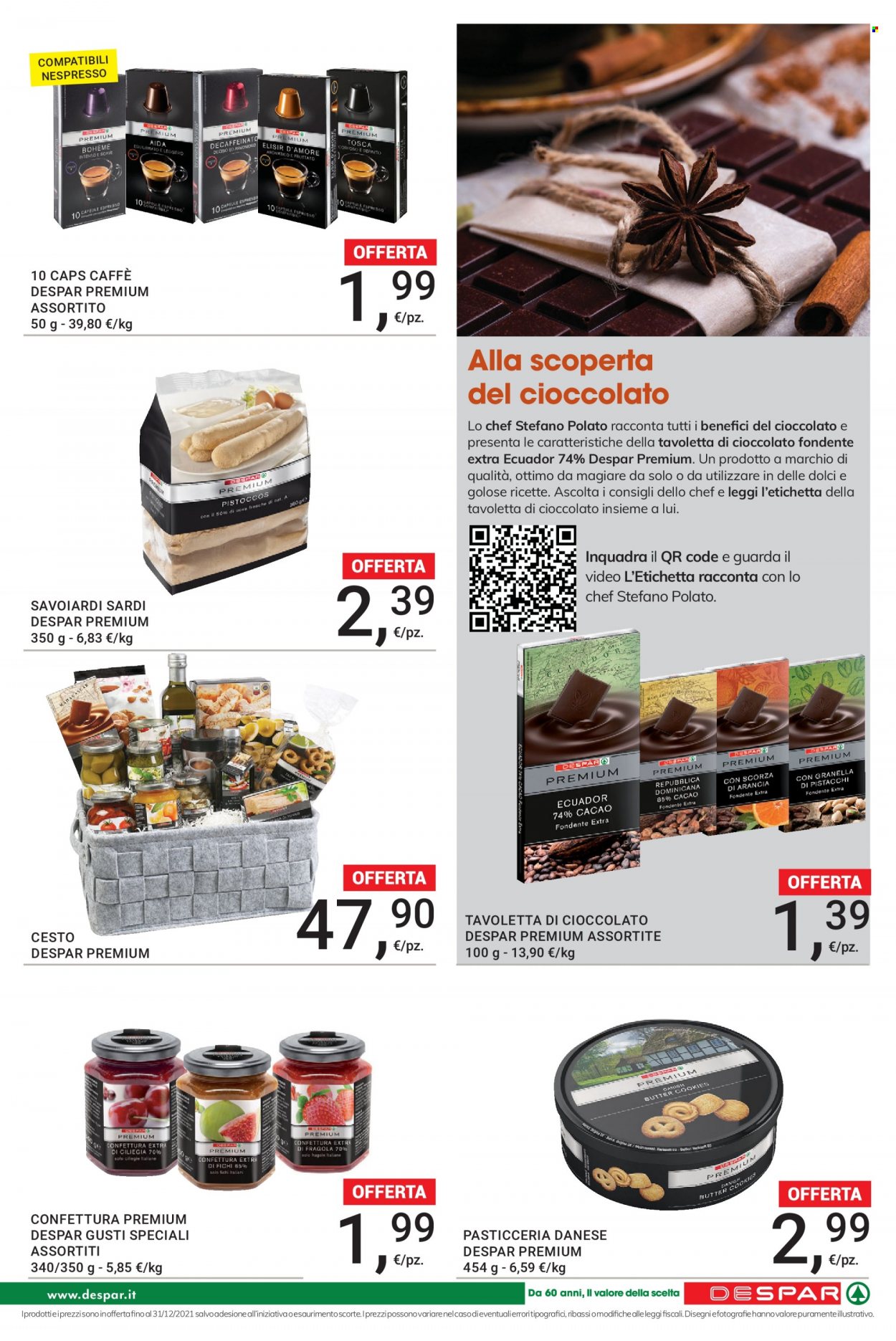 Volantino Despar - 16/12/2021 - 31/12/2021. Pagina 13