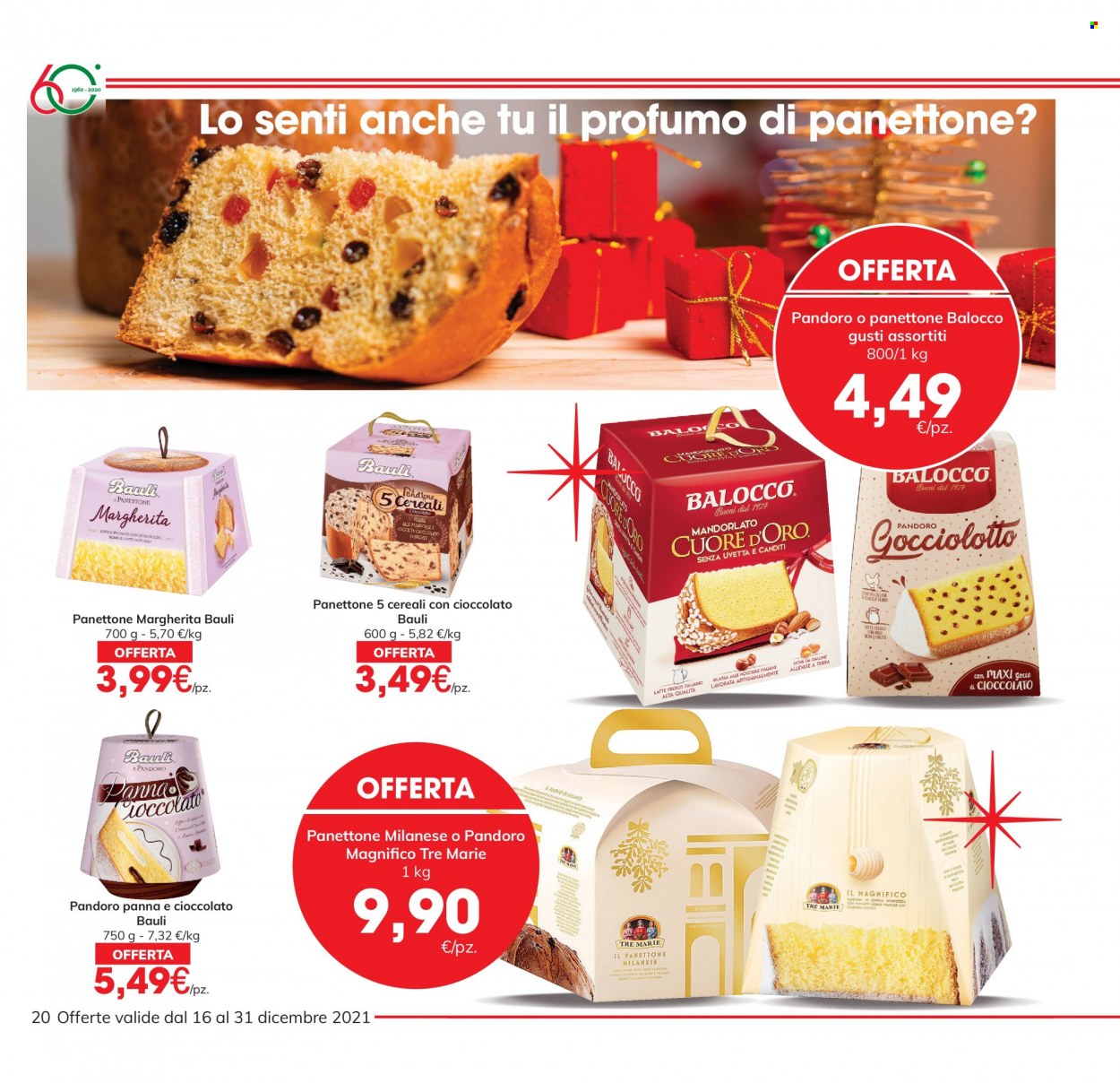 Volantino Eurospar - 16/12/2021 - 31/12/2021. Pagina 20