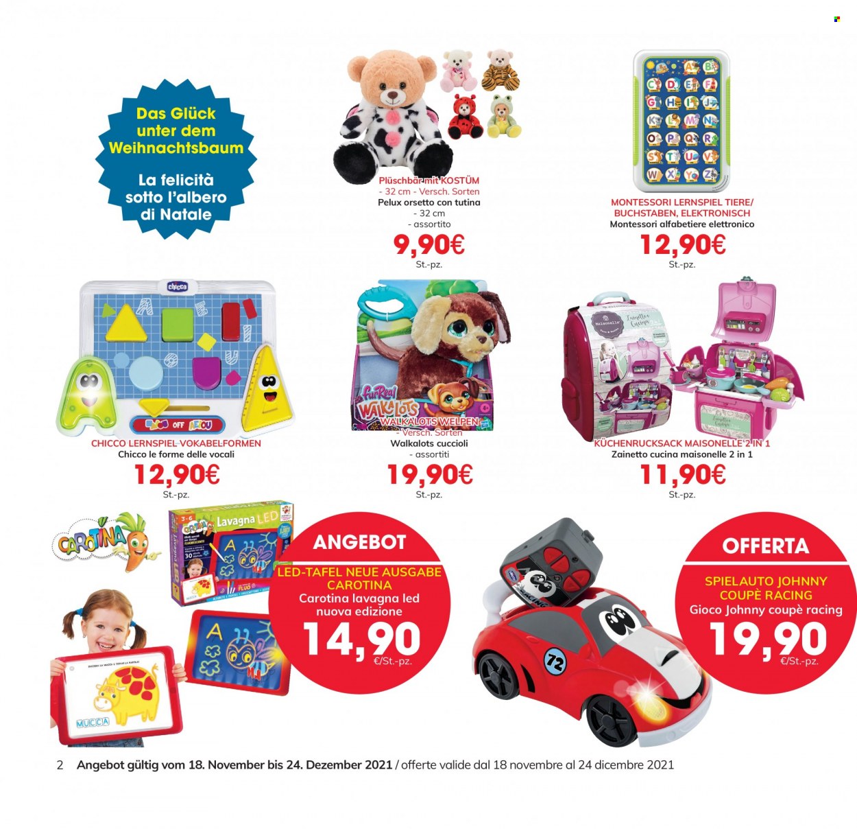 Leták Eurospar - 18.11.2021 - 24.12.2021. Strana 2