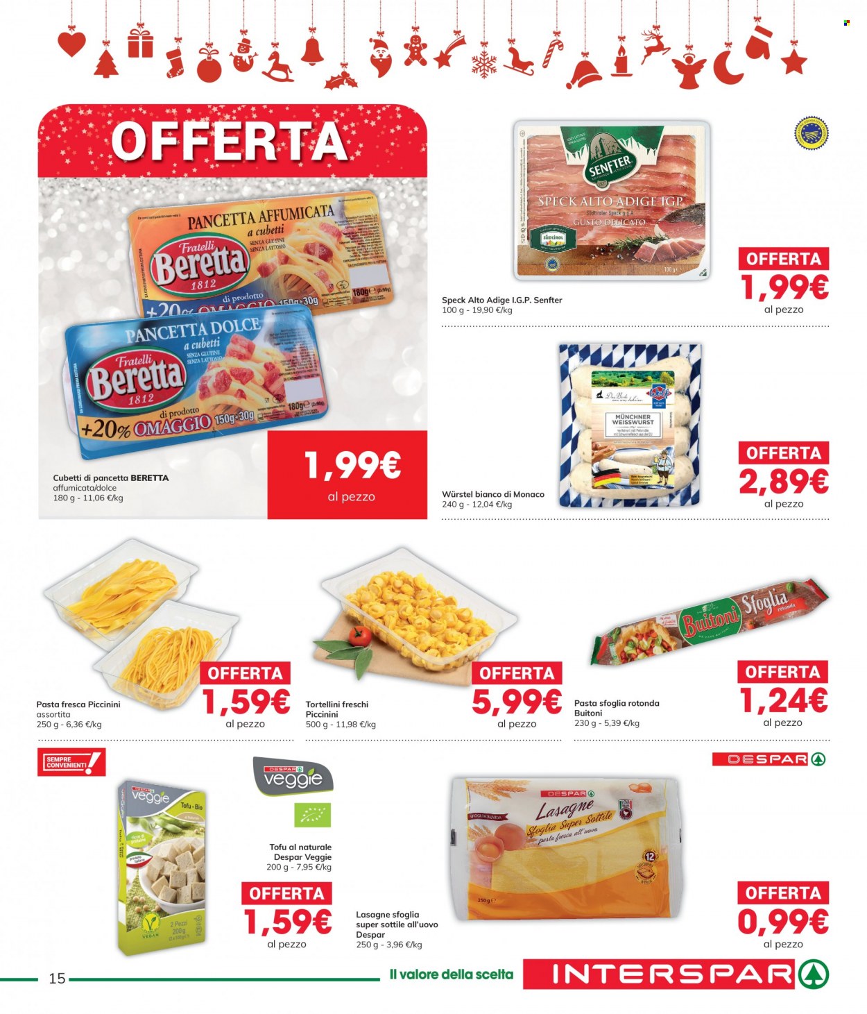 Volantino Interspar - 16/12/2021 - 31/12/2021. Pagina 15