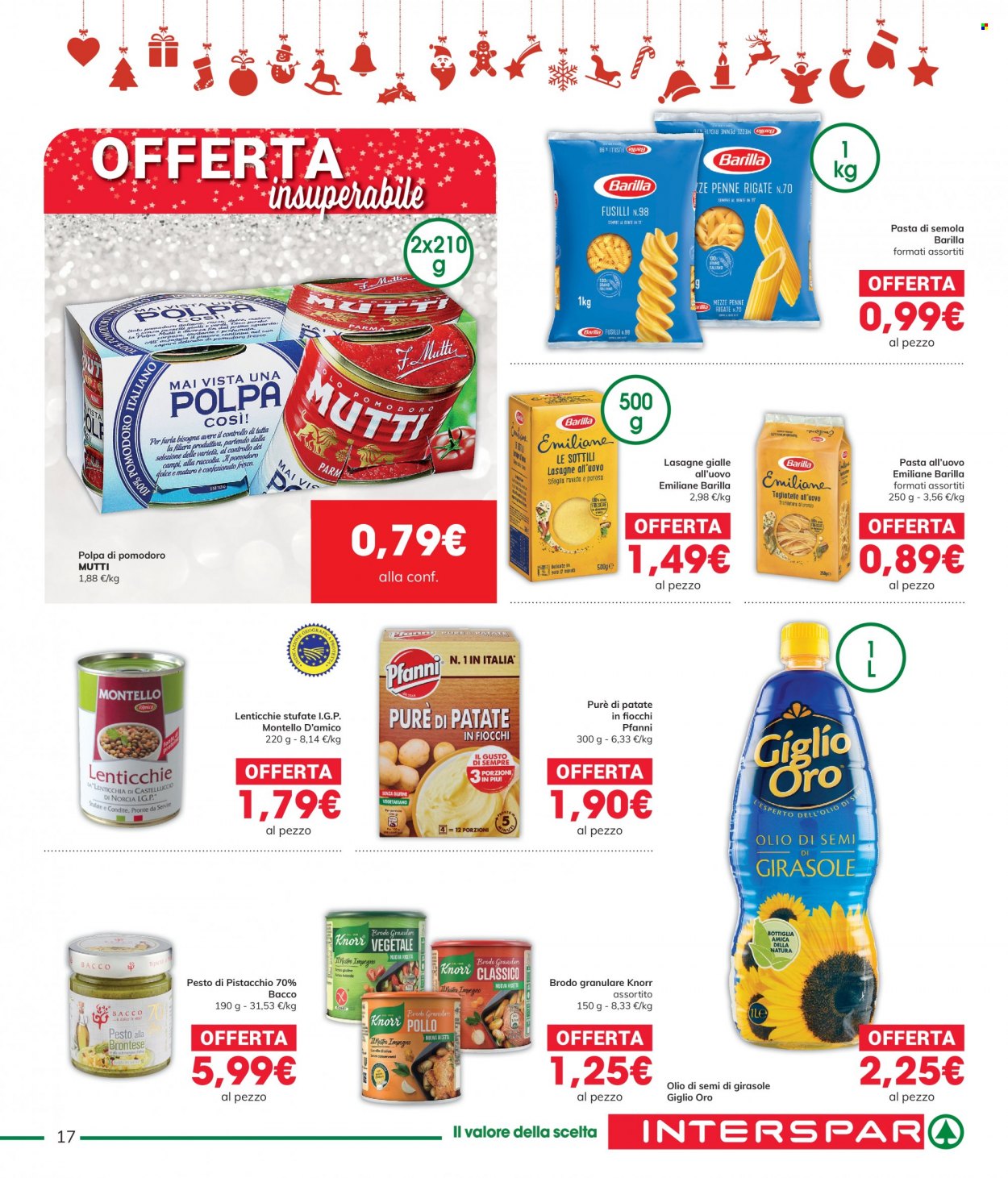 Volantino Interspar - 16/12/2021 - 31/12/2021. Pagina 17