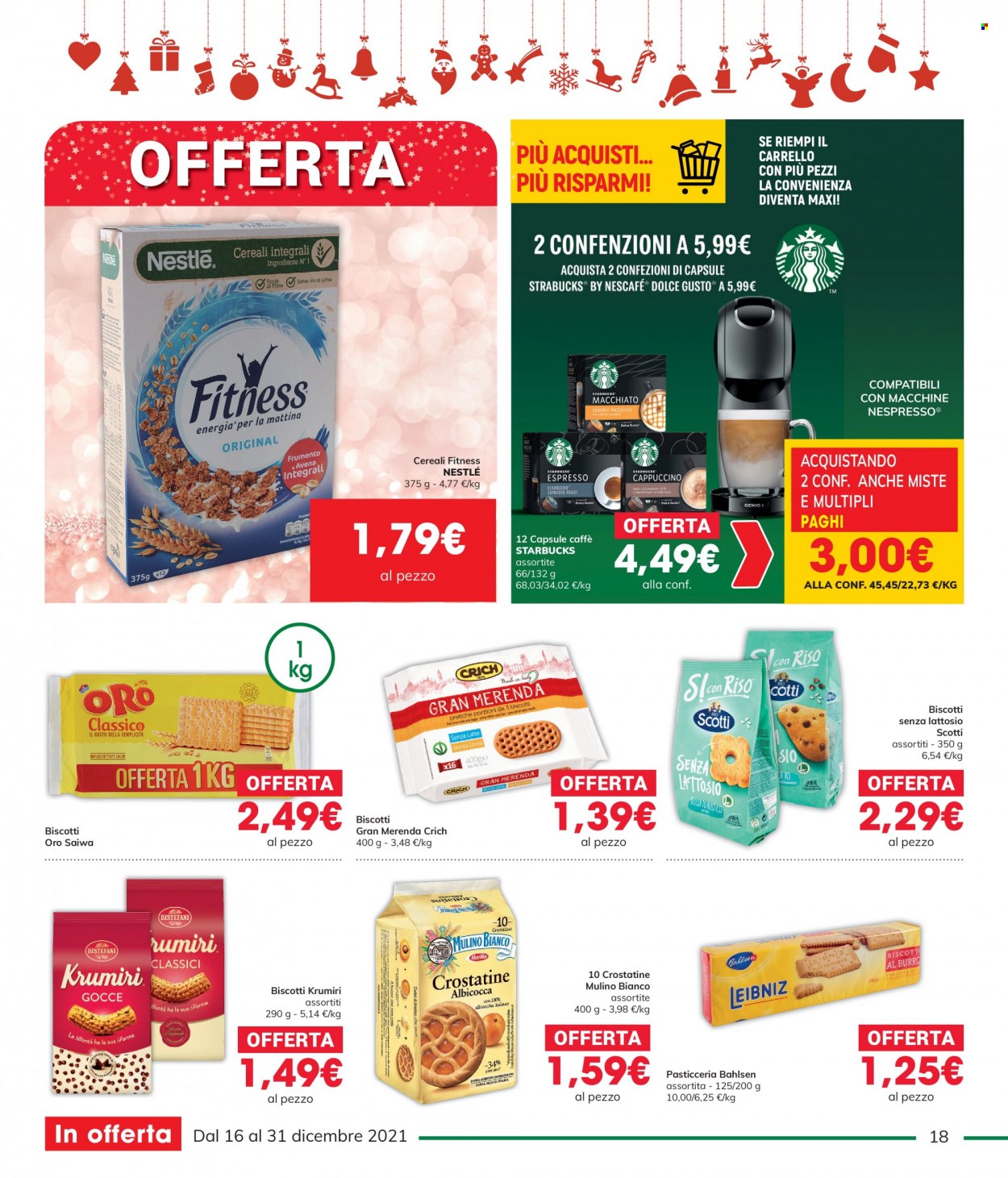 Volantino Interspar - 16/12/2021 - 31/12/2021. Pagina 18