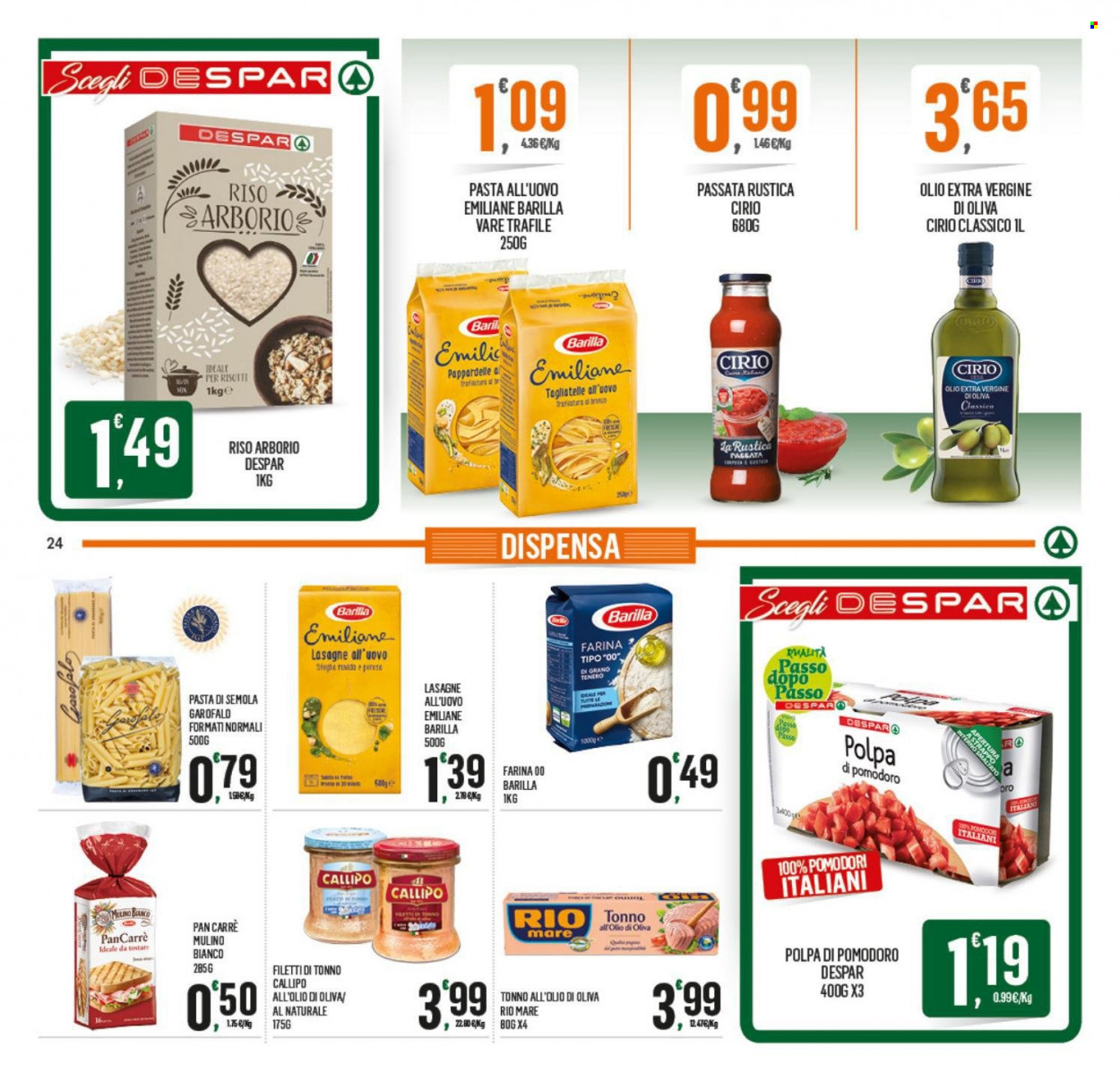 Volantino Despar - 16/12/2021 - 26/12/2021. Pagina 24