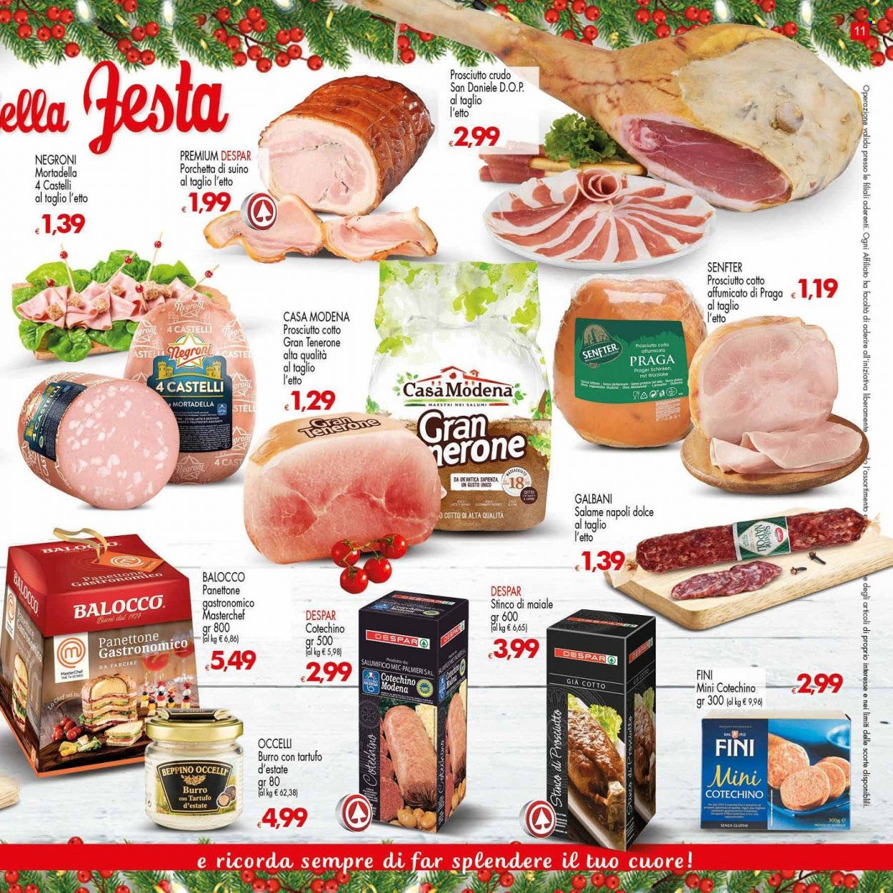 Volantino Despar - 16/12/2021 - 27/12/2021. Pagina 11