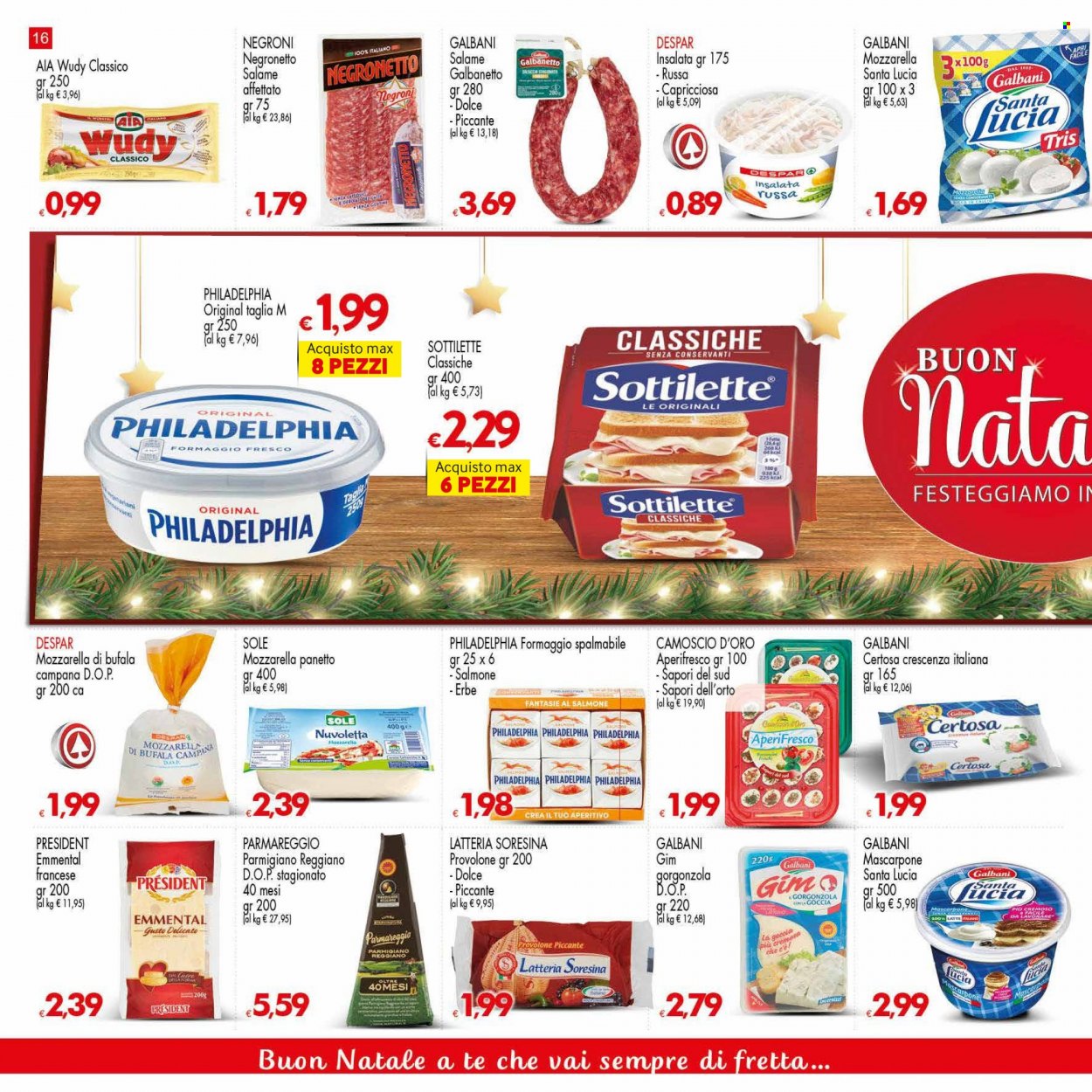 Volantino Eurospar - 16/12/2021 - 27/12/2021. Pagina 16