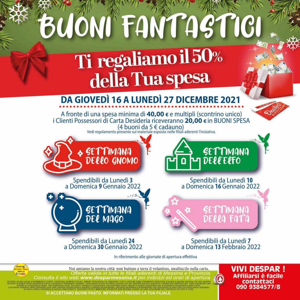 Volantino Eurospar - 16/12/2021 - 27/12/2021. Pagina 24