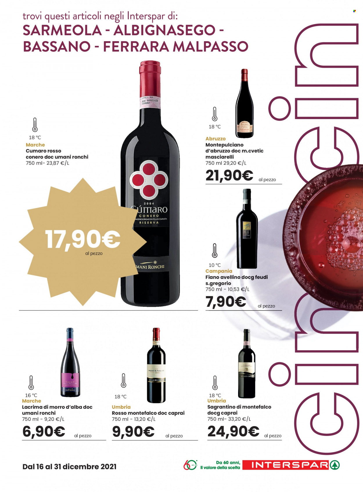 Volantino Interspar - 16/12/2021 - 31/12/2021. Pagina 9