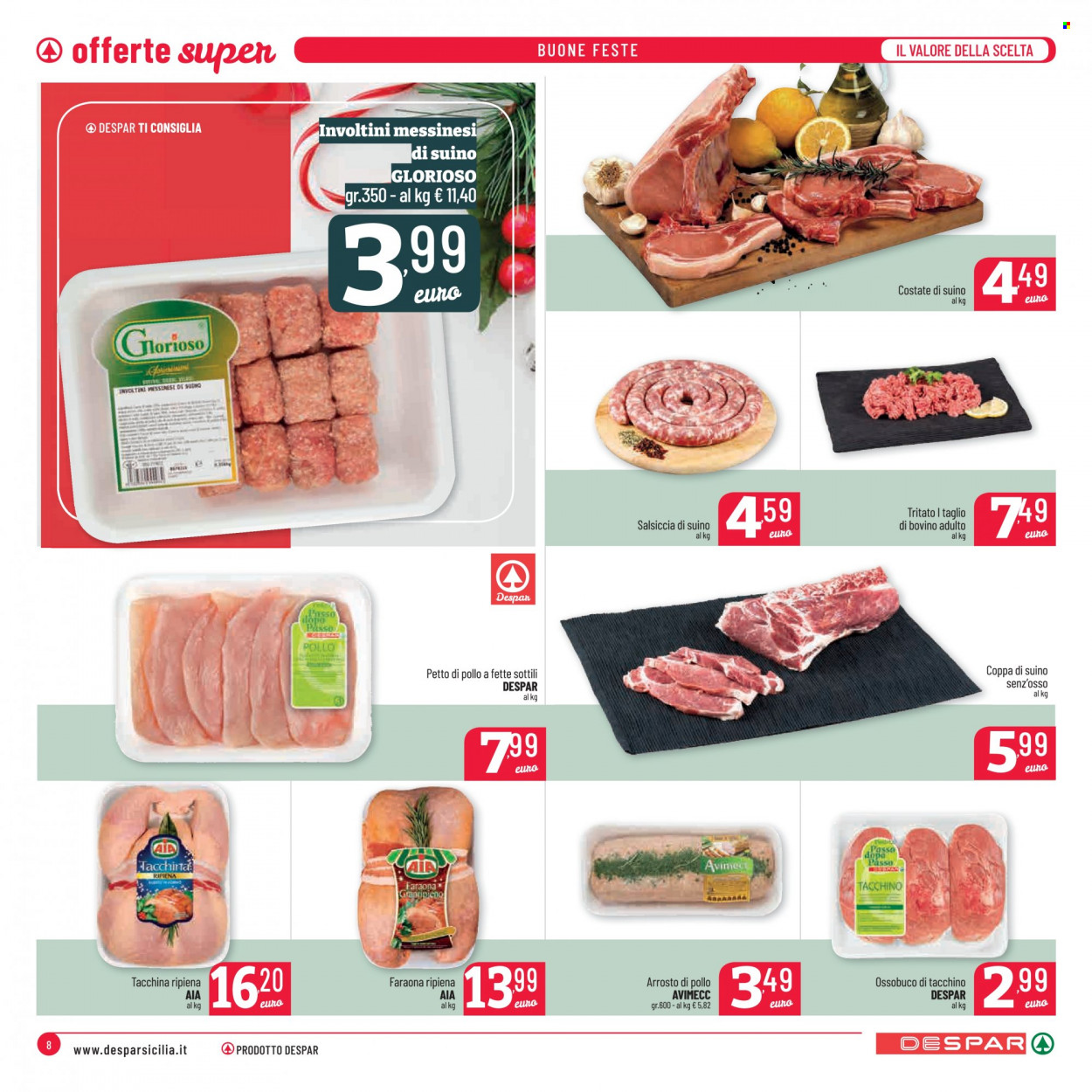Volantino Despar - 17/12/2021 - 26/12/2021. Pagina 8