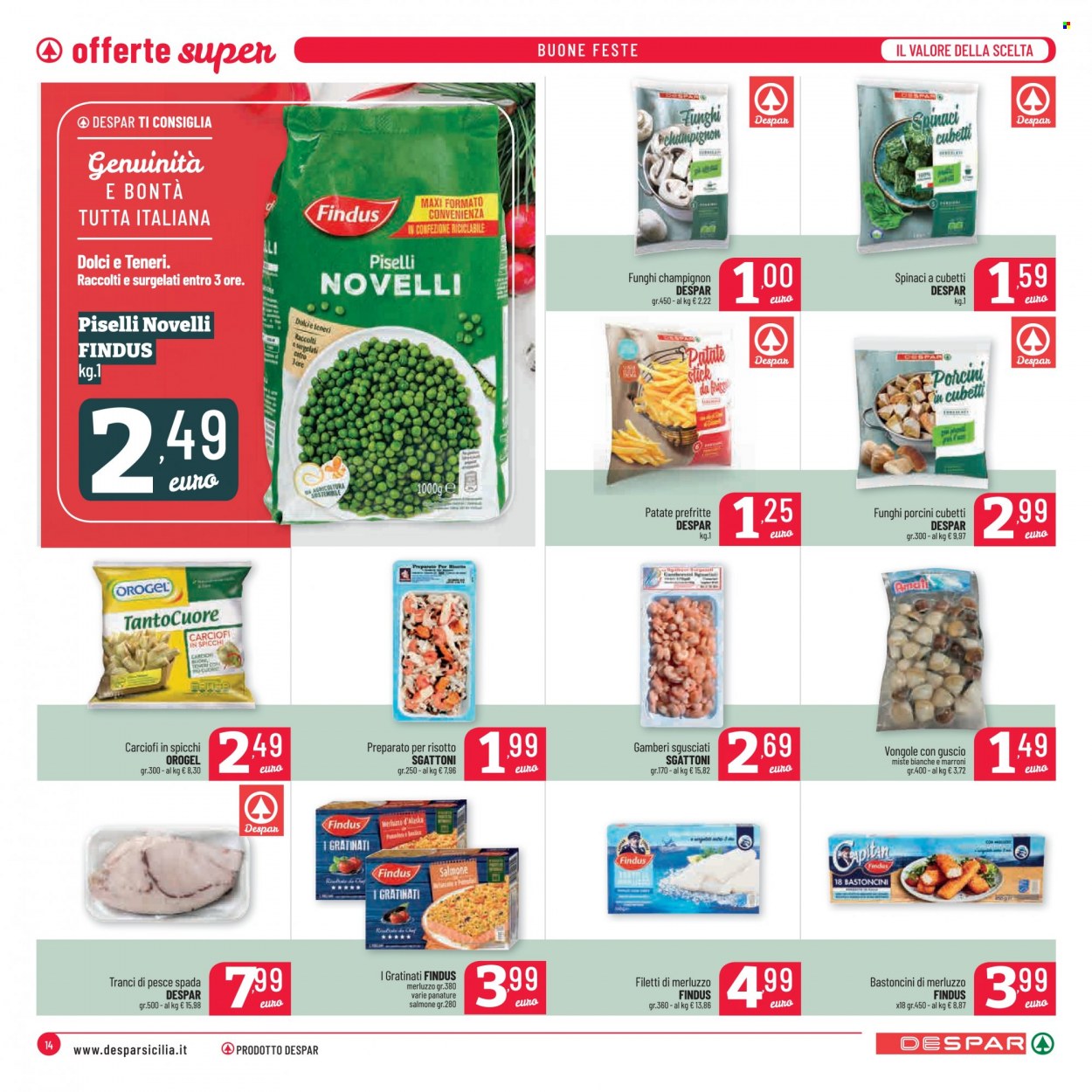 Volantino Despar - 17/12/2021 - 26/12/2021. Pagina 14