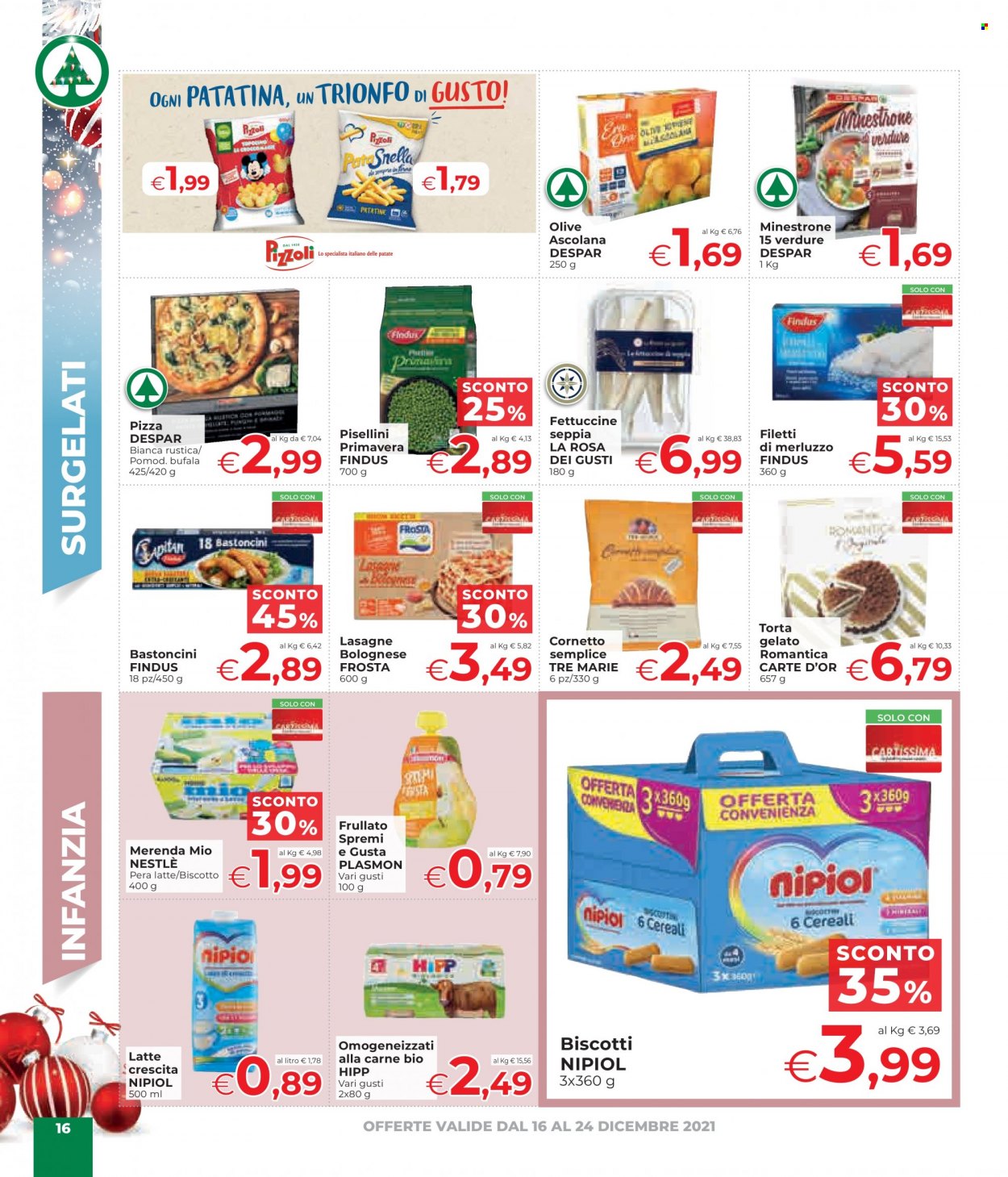Volantino Eurospar - 16/12/2021 - 24/12/2021. Pagina 16