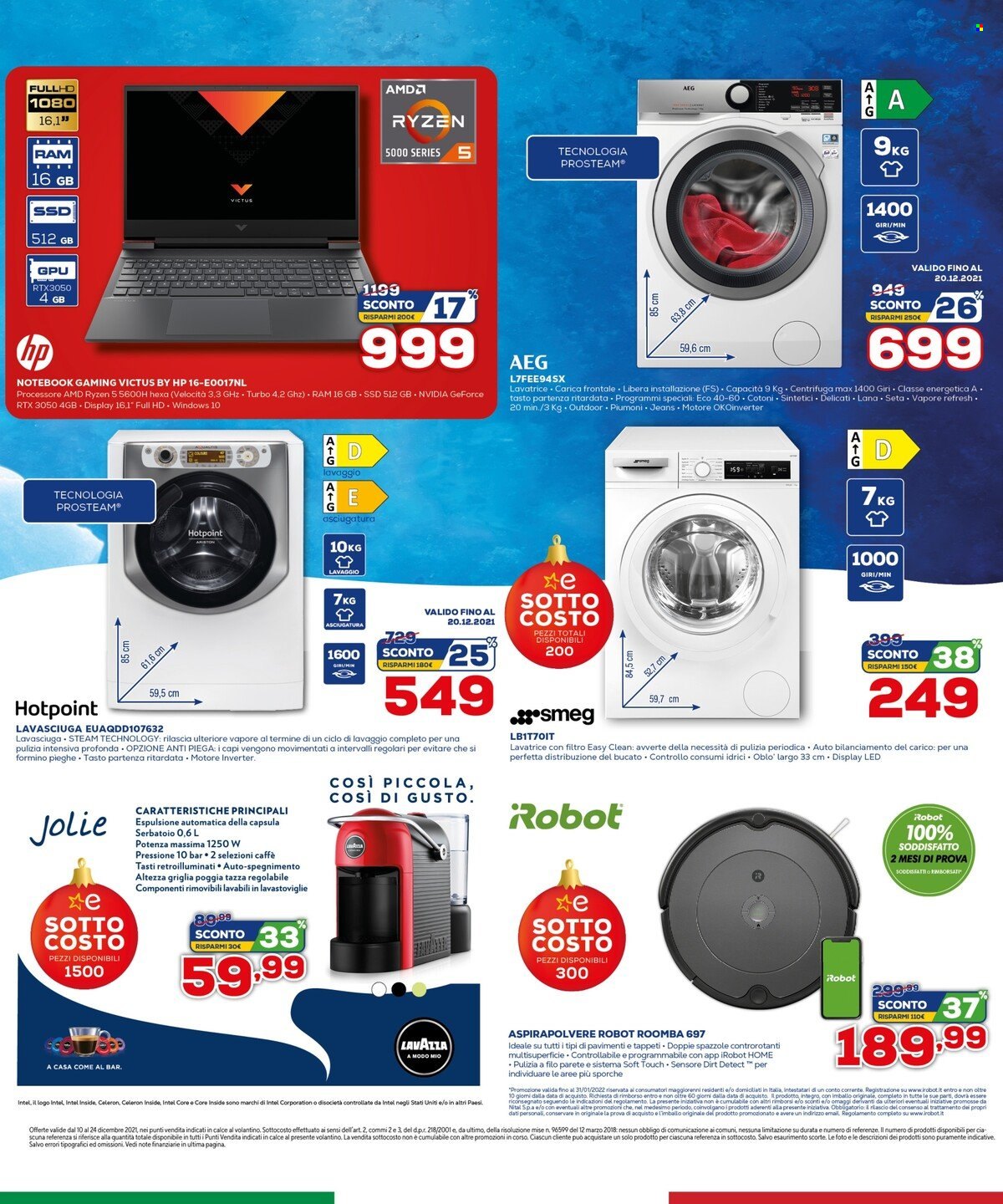 Volantino Euronics - 10/12/2021 - 24/12/2021. Pagina 2