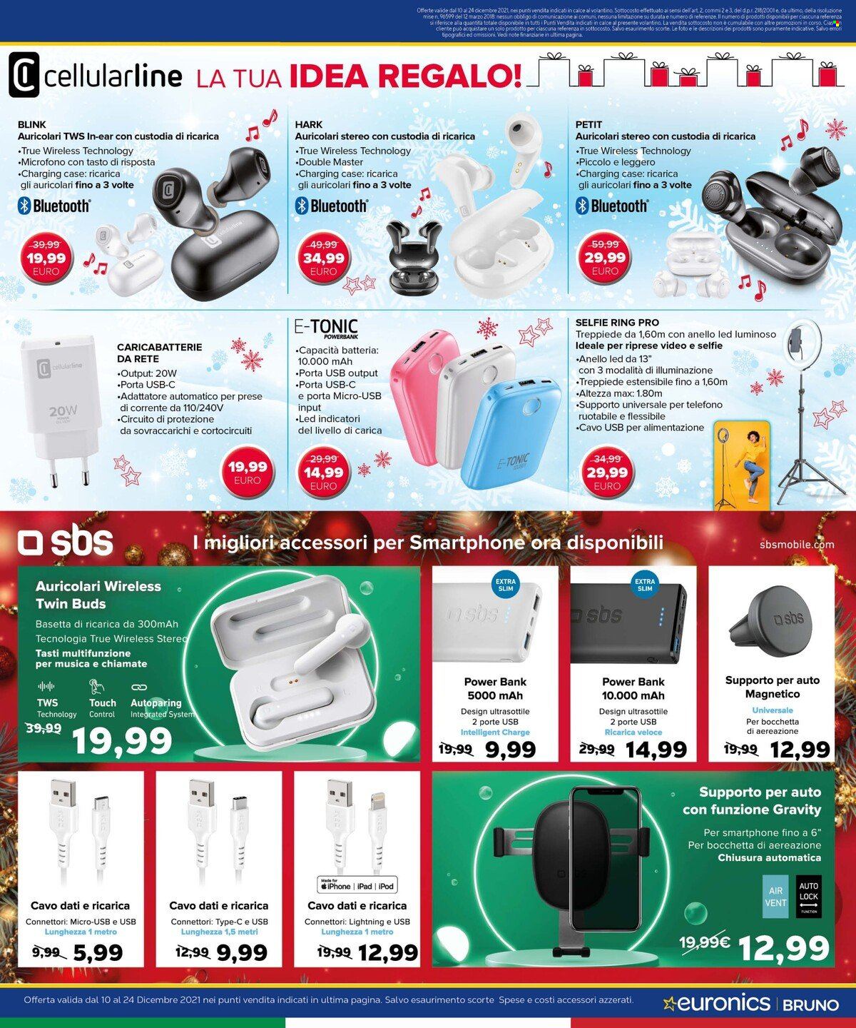 Volantino Euronics - 10/12/2021 - 24/12/2021. Pagina 12