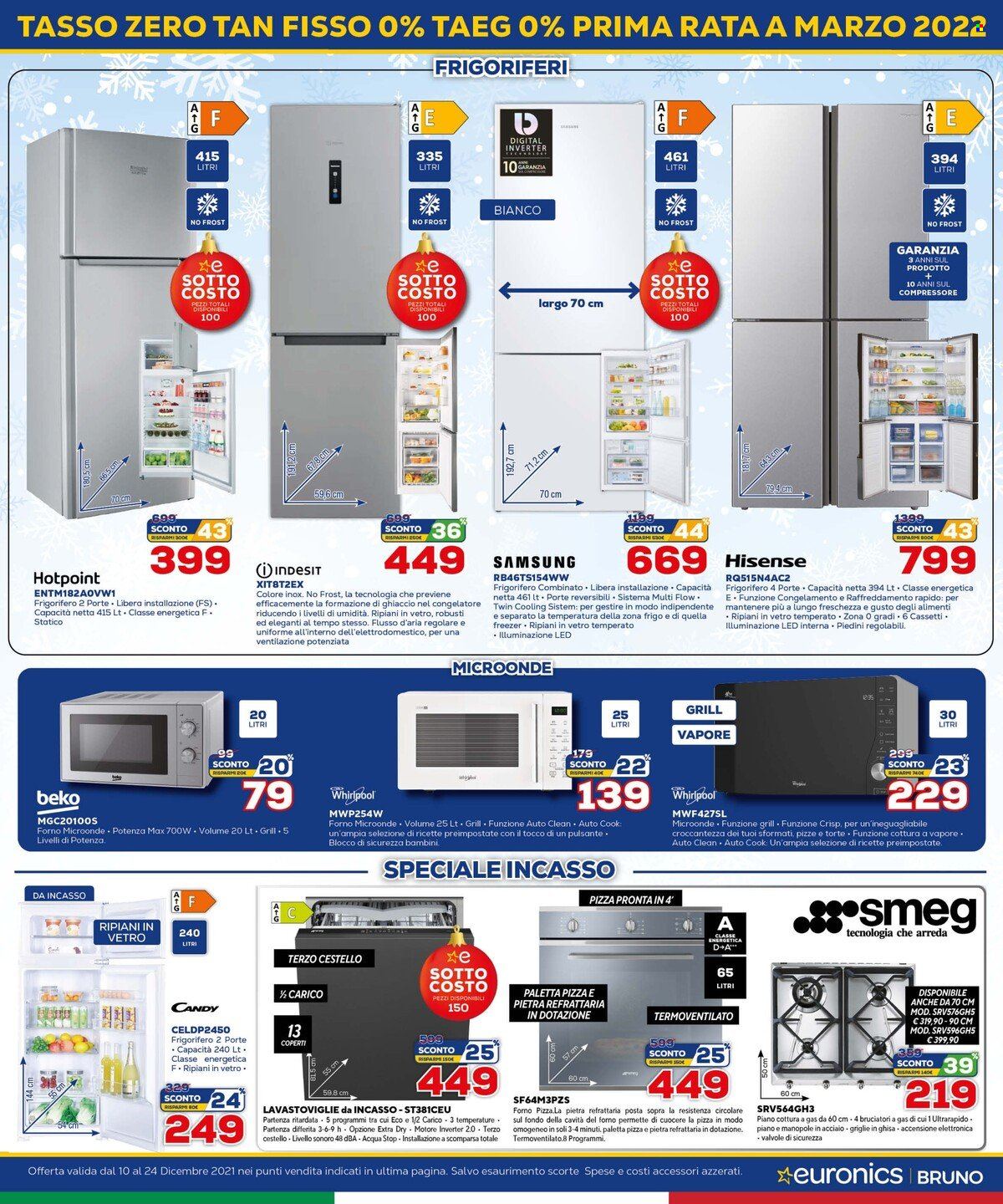 Volantino Euronics - 10/12/2021 - 24/12/2021. Pagina 37