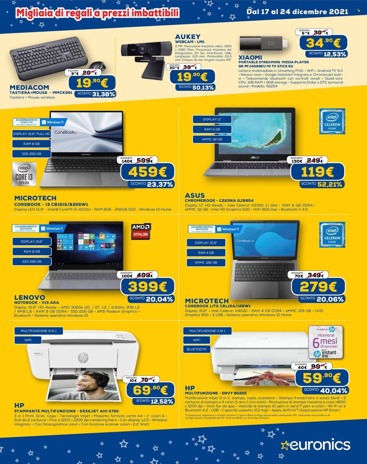 Volantino Euronics - 17/12/2021 - 24/12/2021. Pagina 5