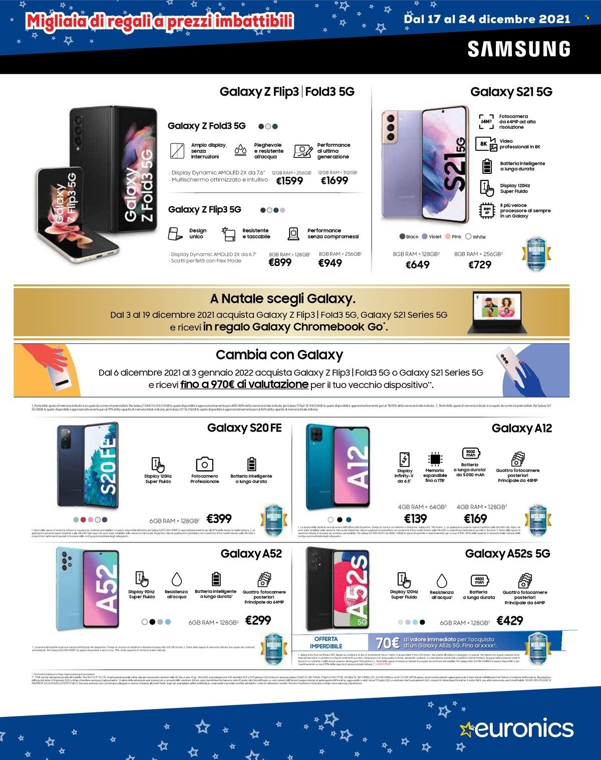 Volantino Euronics - 17/12/2021 - 24/12/2021. Pagina 14