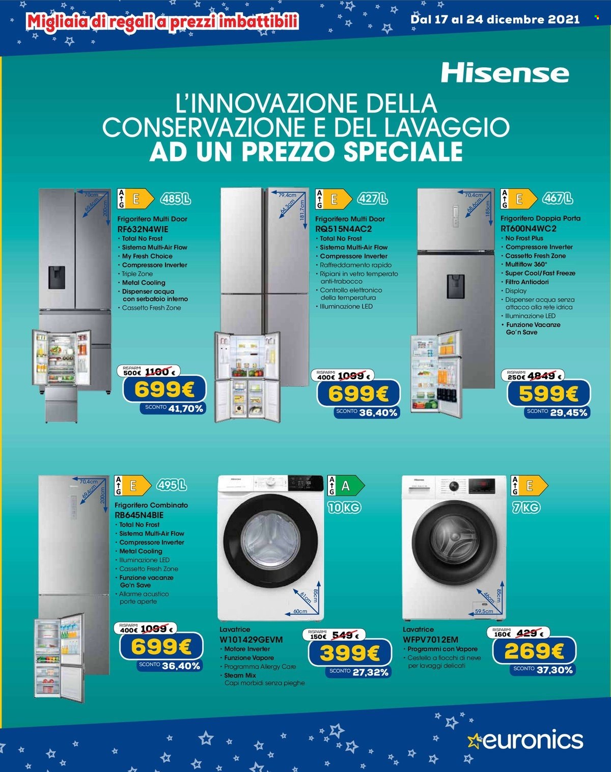 Volantino Euronics - 17/12/2021 - 24/12/2021. Pagina 18