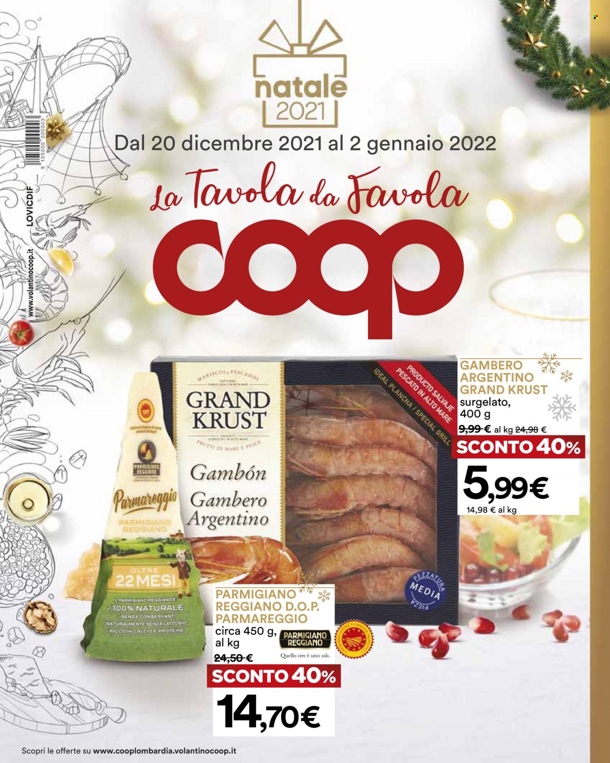Volantino Coop - 20/12/2021 - 2/1/2022. Pagina 1