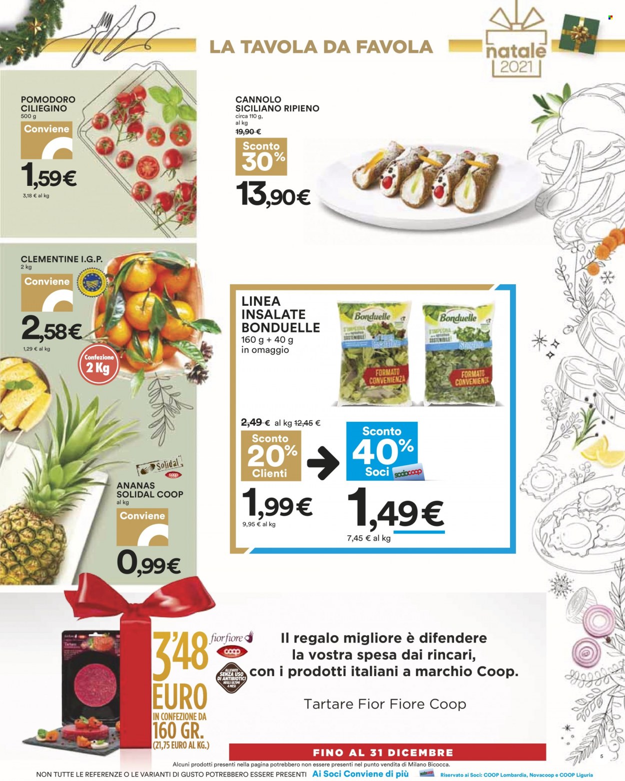Volantino Coop - 20/12/2021 - 2/1/2022. Pagina 5