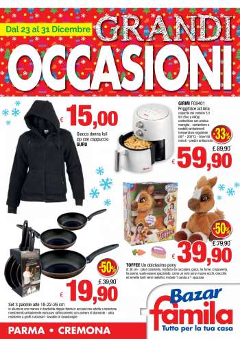 Volantino Famila - 23/12/2021 - 31/12/2021.