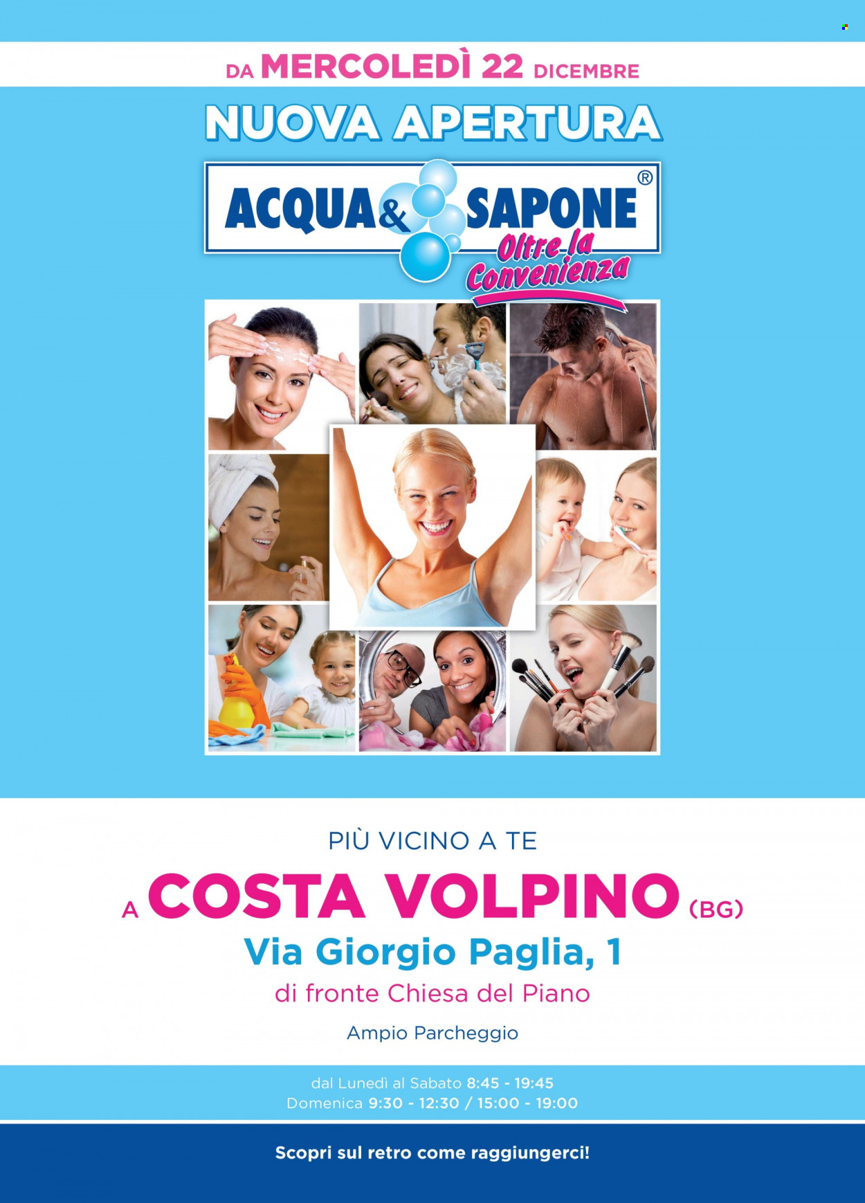 Volantino Acqua & Sapone - 22/12/2021 - 28/12/2021 - Prodotti in offerta - sapone. Pagina 1.