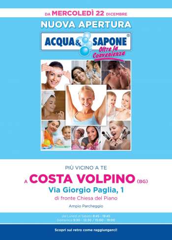 Volantino Acqua & Sapone - 22/12/2021 - 28/12/2021.