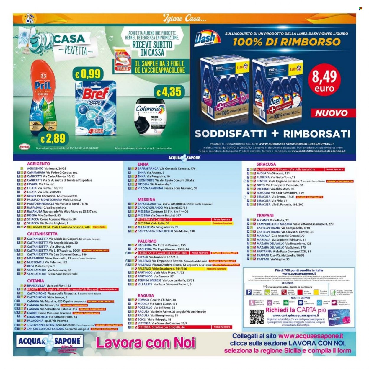 Volantino Acqua & Sapone - 20/12/2021 - 2/1/2022. Pagina 20