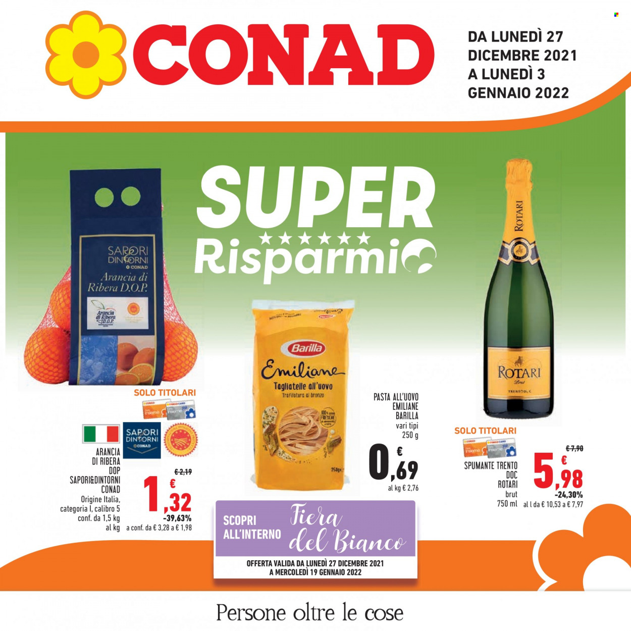 Leták Conad - 27.12.2021 - 3.1.2022. Strana 1