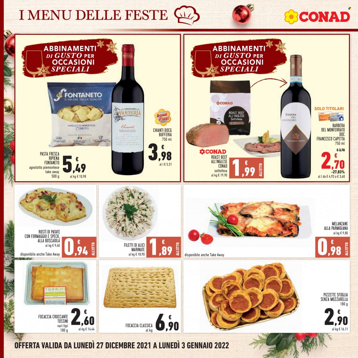 Volantino Conad - 27/12/2021 - 3/1/2022. Pagina 6