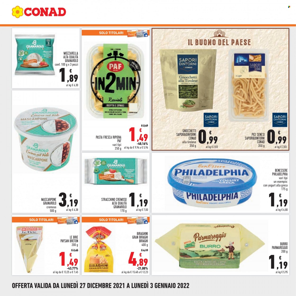 Leták Conad - 27.12.2021 - 3.1.2022. Strana 8