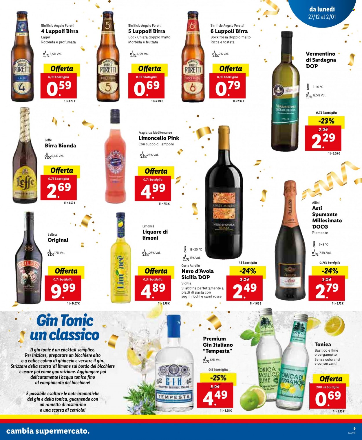 Volantino Lidl - 27/12/2021 - 2/1/2022. Pagina 9