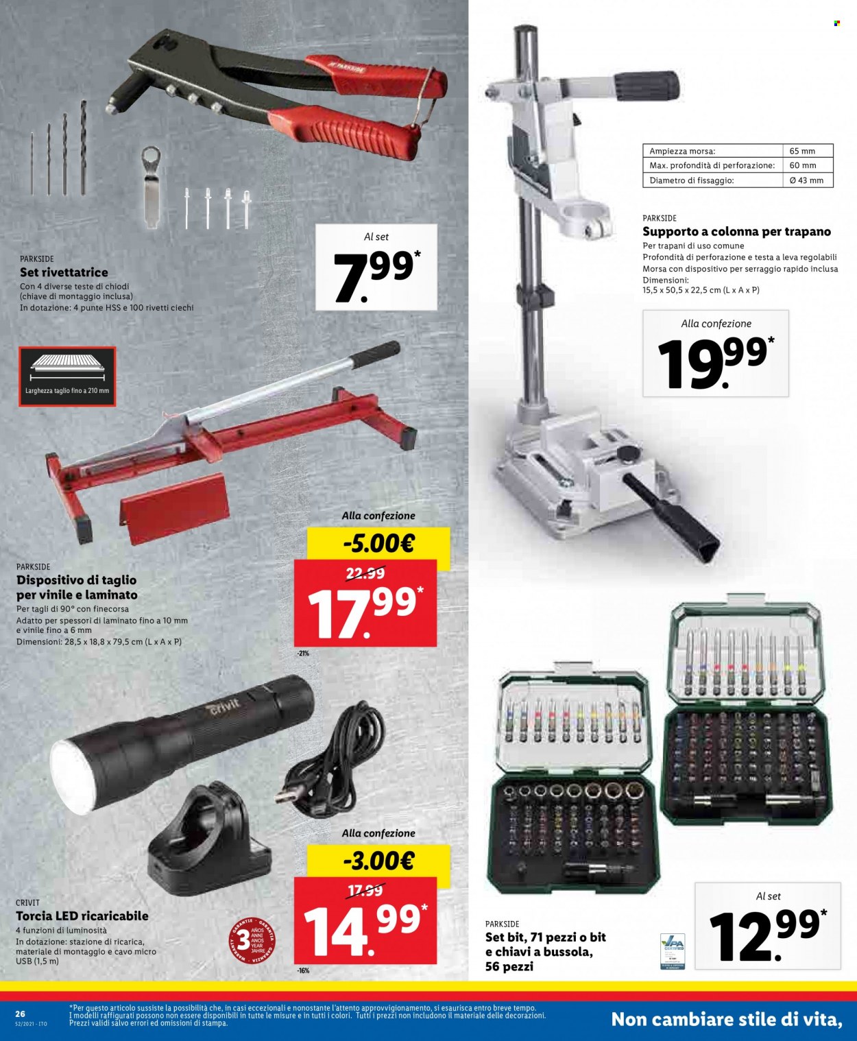 Volantino Lidl - 27/12/2021 - 2/1/2022. Pagina 26