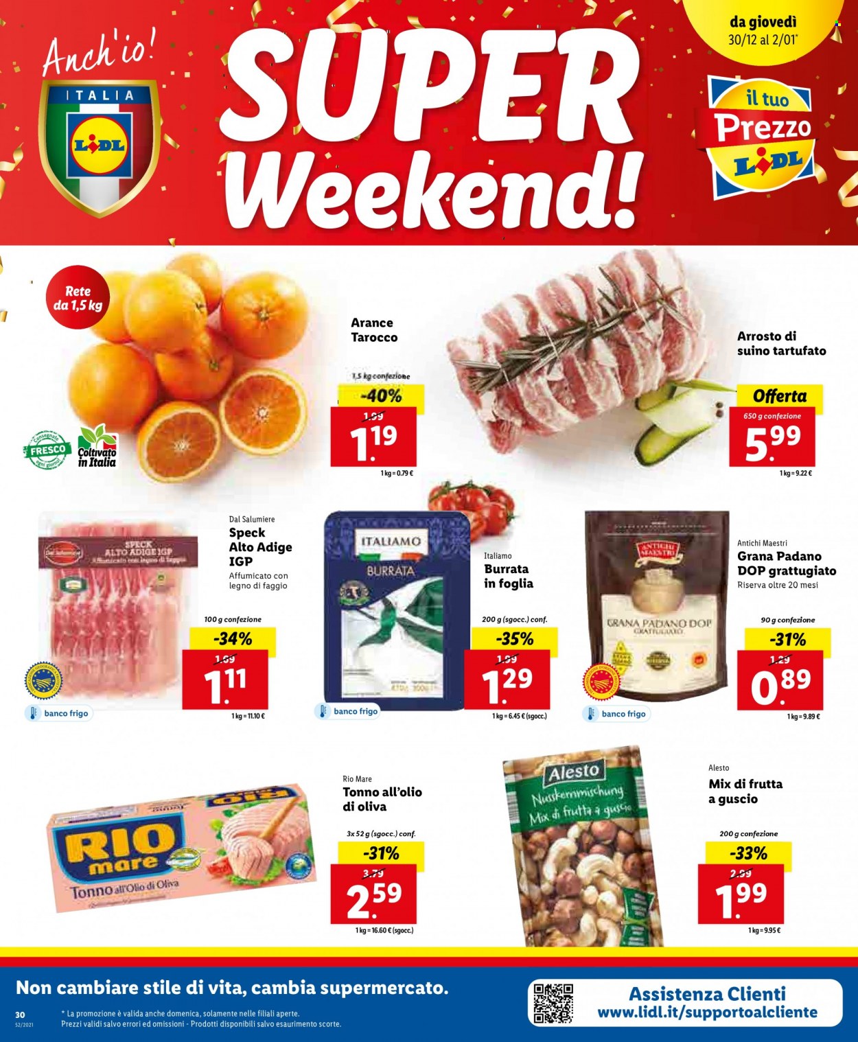 Volantino Lidl - 27/12/2021 - 2/1/2022. Pagina 30