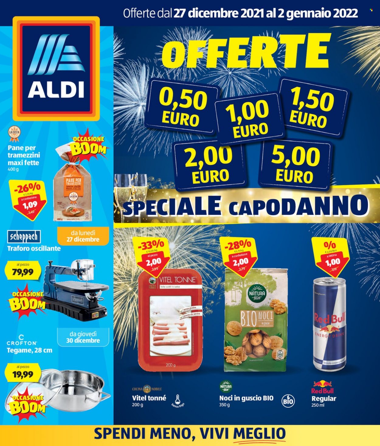 Volantino Aldi - 27/12/2021 - 2/1/2022. Pagina 1