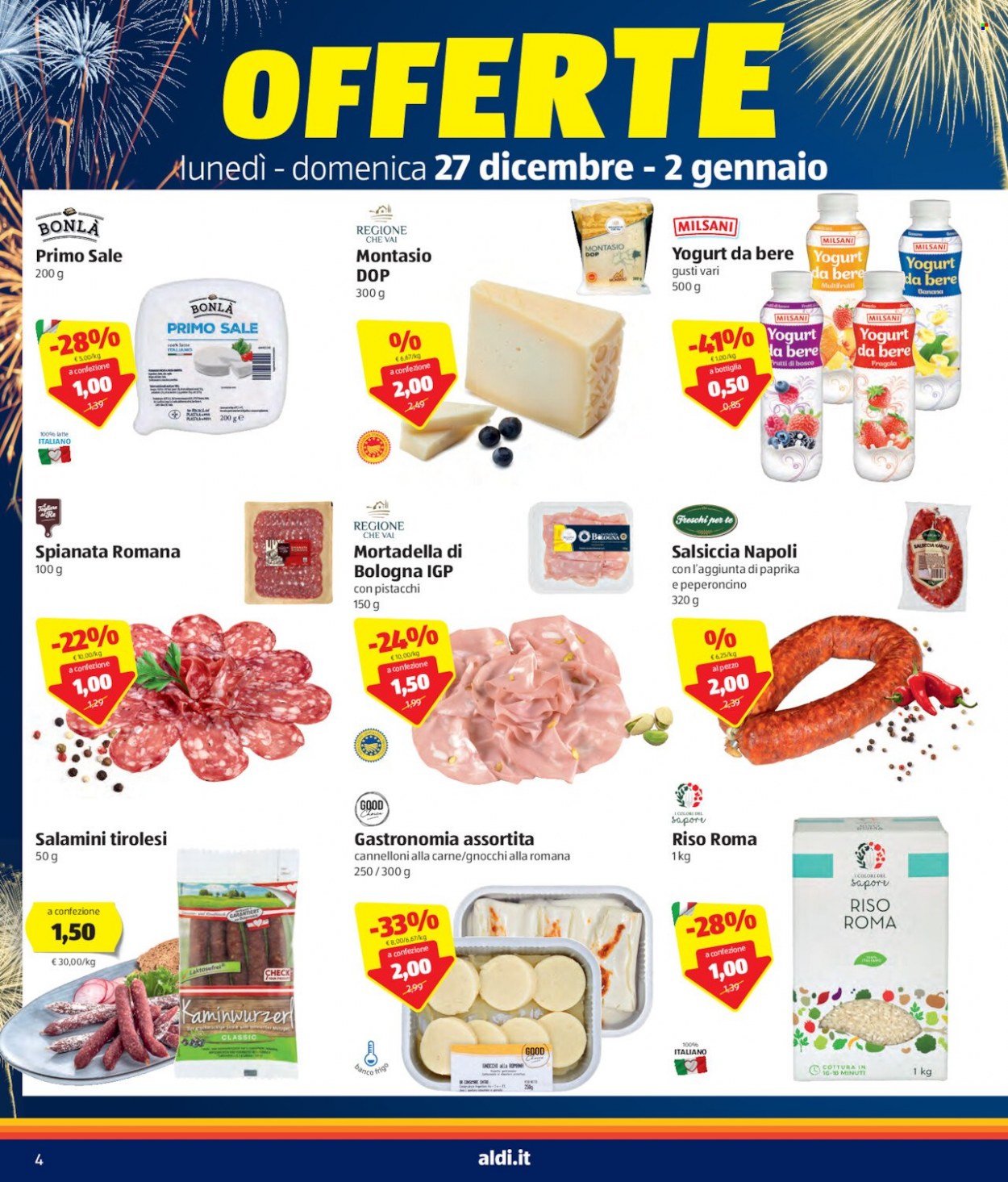 Volantino Aldi - 27/12/2021 - 2/1/2022. Pagina 4