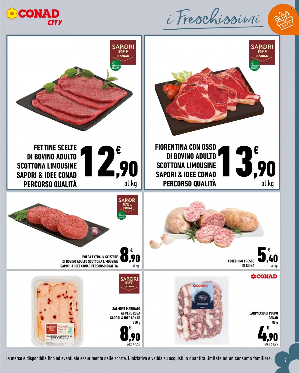 Volantino Conad - 27/12/2021 - 6/1/2022. Pagina 9