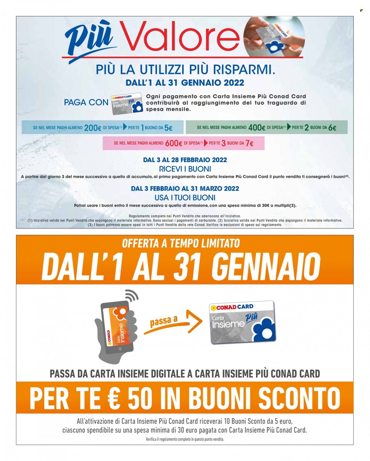 Volantino Conad - 27/12/2021 - 6/1/2022. Pagina 11