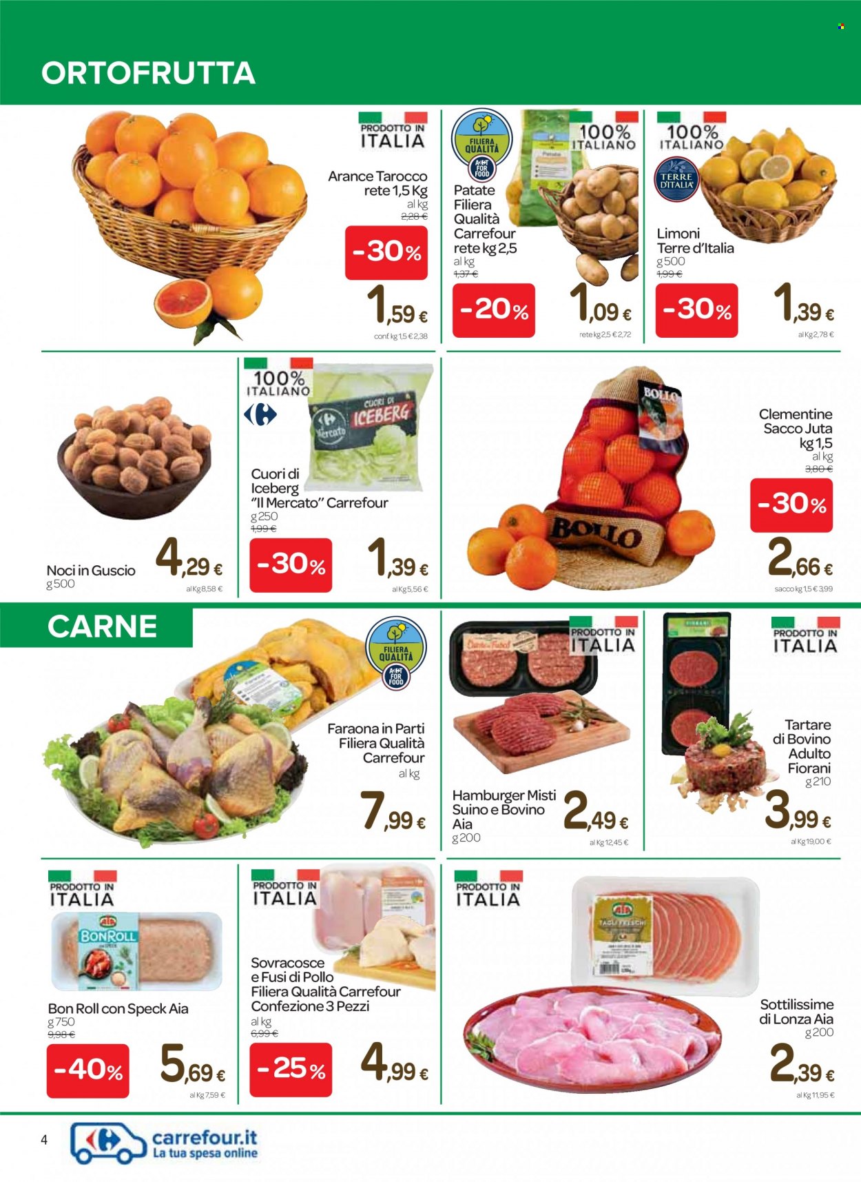 Volantino Carrefour - 28/12/2021 - 6/1/2022. Pagina 4
